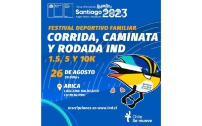 CORRIDA CAMINATA Y RODADA IND ARICA 2023