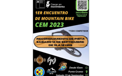 PRIMER ENCUENTRO REGIONAL DE MOUNTAIN BIKE CEM 2023